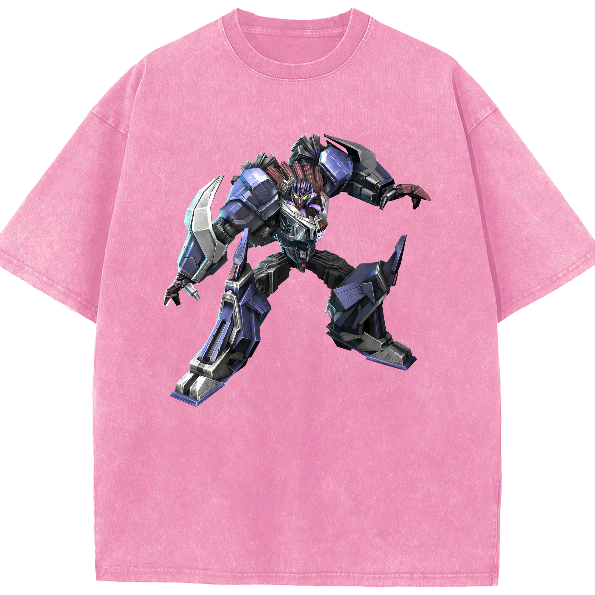 （画像用） Transformers トランスフォーマー 綿100% ヴィンテージ風 半袖Tシャツ（フロントプリント）